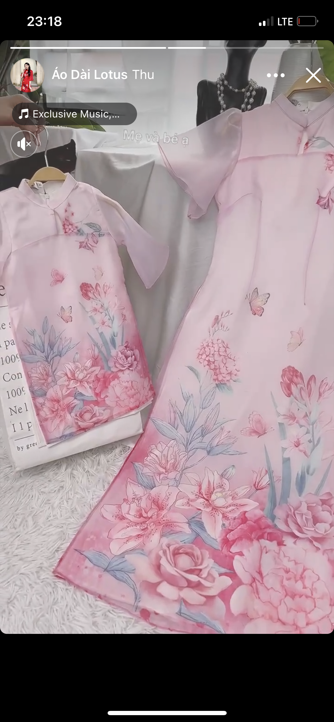 Pink Thu Nhi design Tet Mommy and Daughter Design Flower |MB36