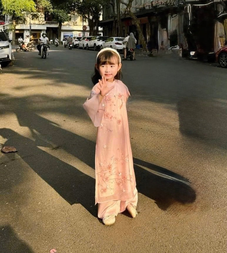 Áo Dài for girls / T113