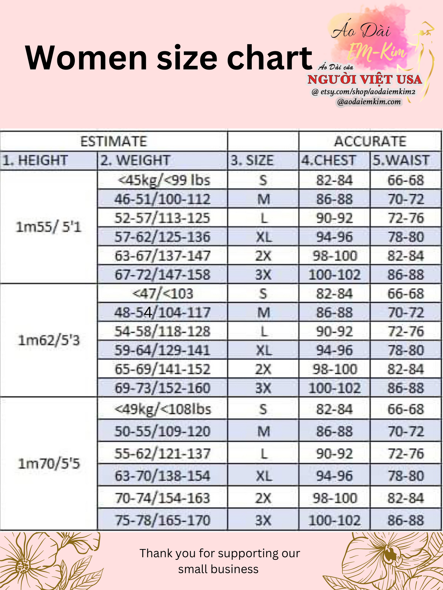 Blue Chiffon 3D flowers Ao Dai, B49