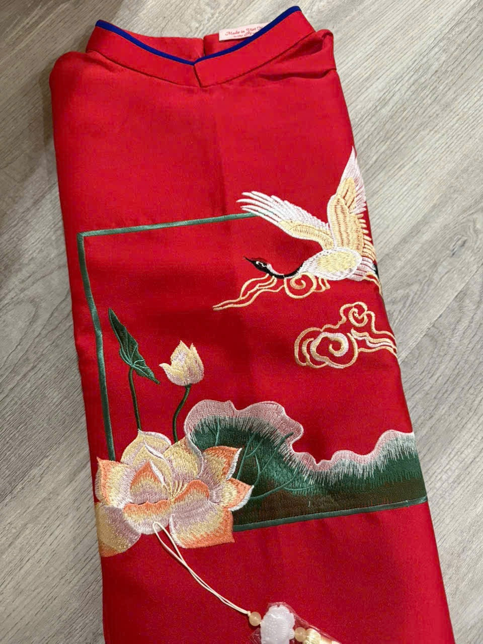Ao Dai Men| embroidery ao dai for men tapta(No pants included) Lunar New Year | Vietnamese traditional ADN30