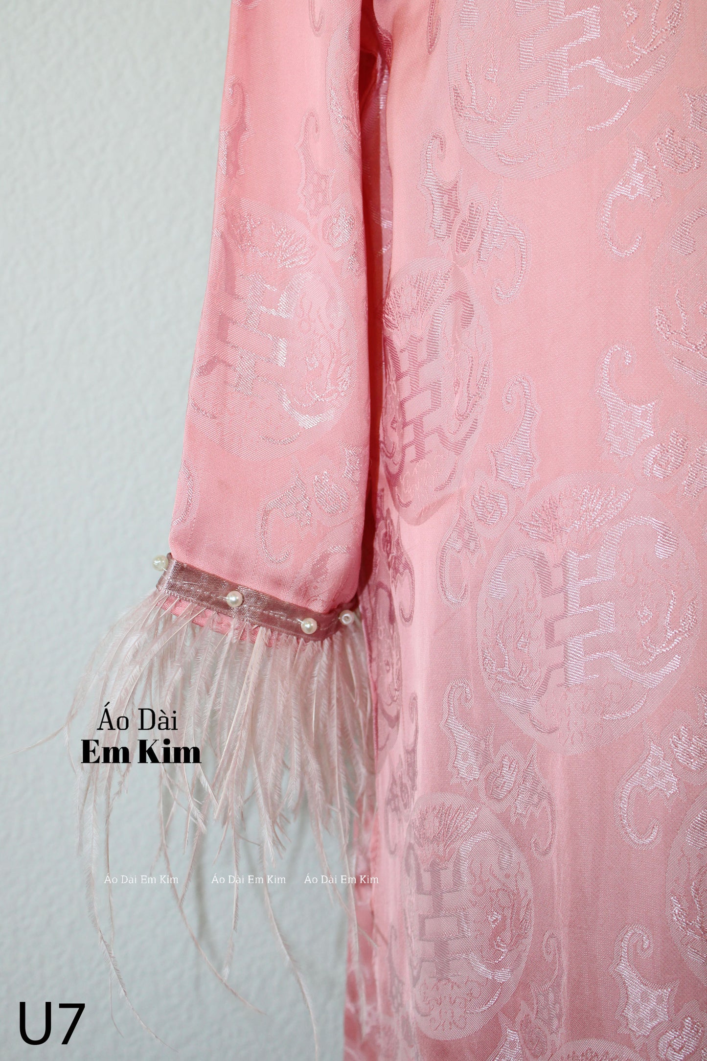 Gấm Áo Dài Pink for Girls | U7