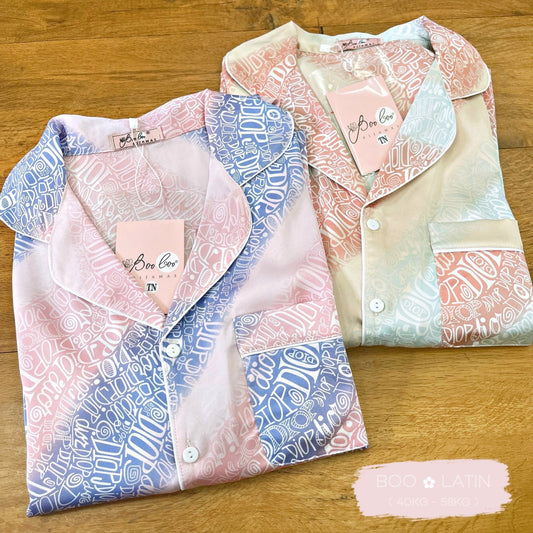 Silk Pajamas -  size S-M/  J22