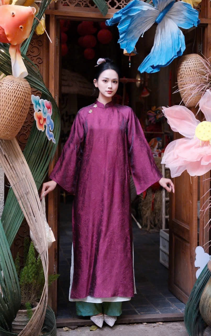 Mommy Daughter purple  matching dress MB82