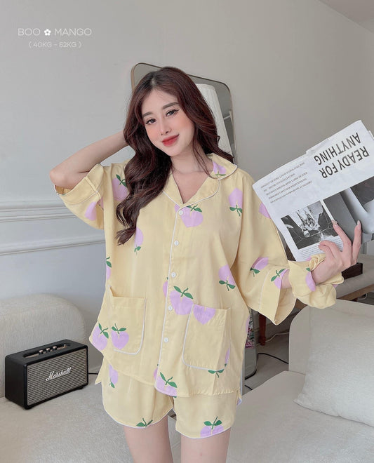 Silk Pajamas -  size S-M/ PJ10