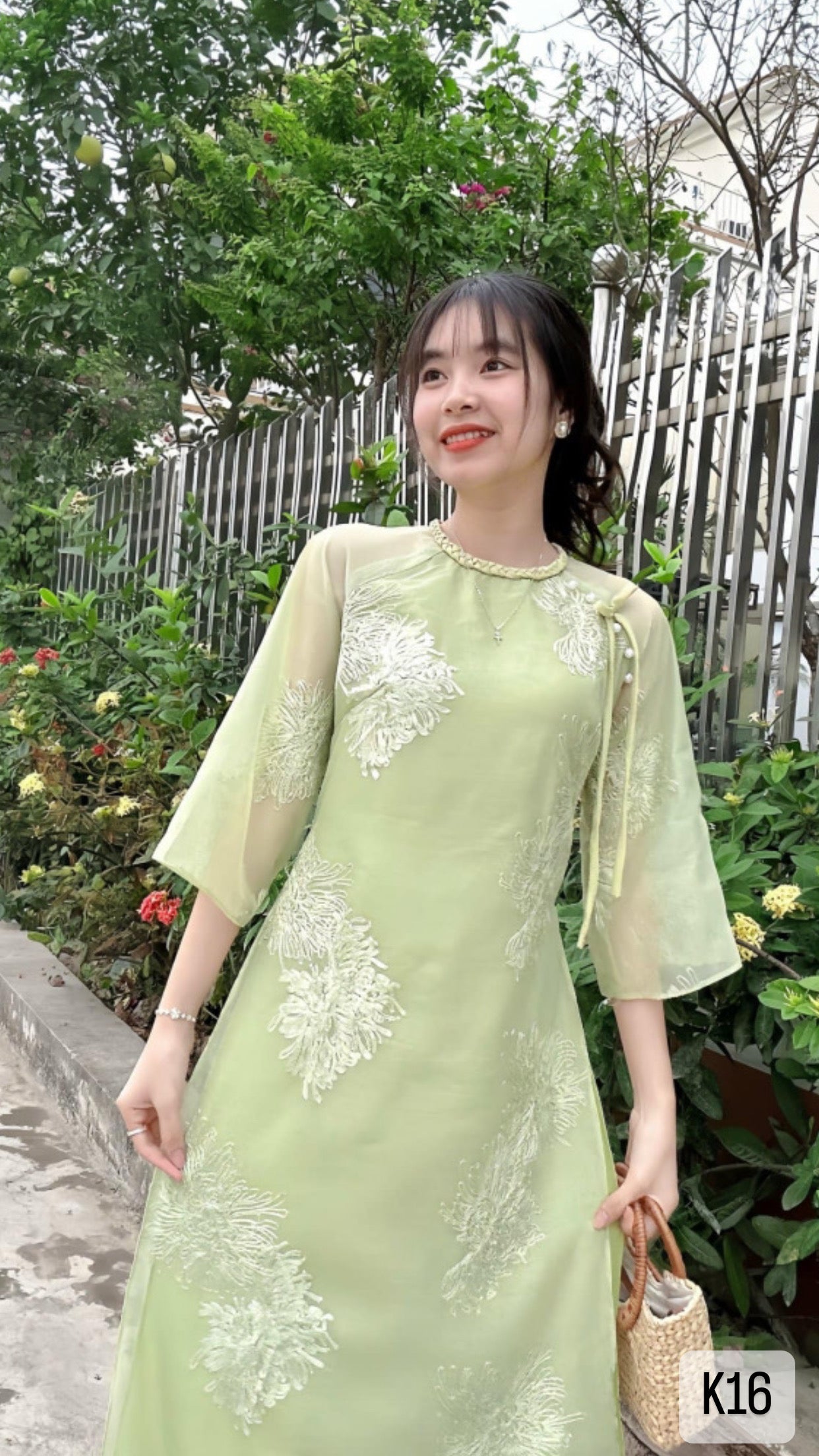 Embroidery Ao Dai Multiple color  | K16