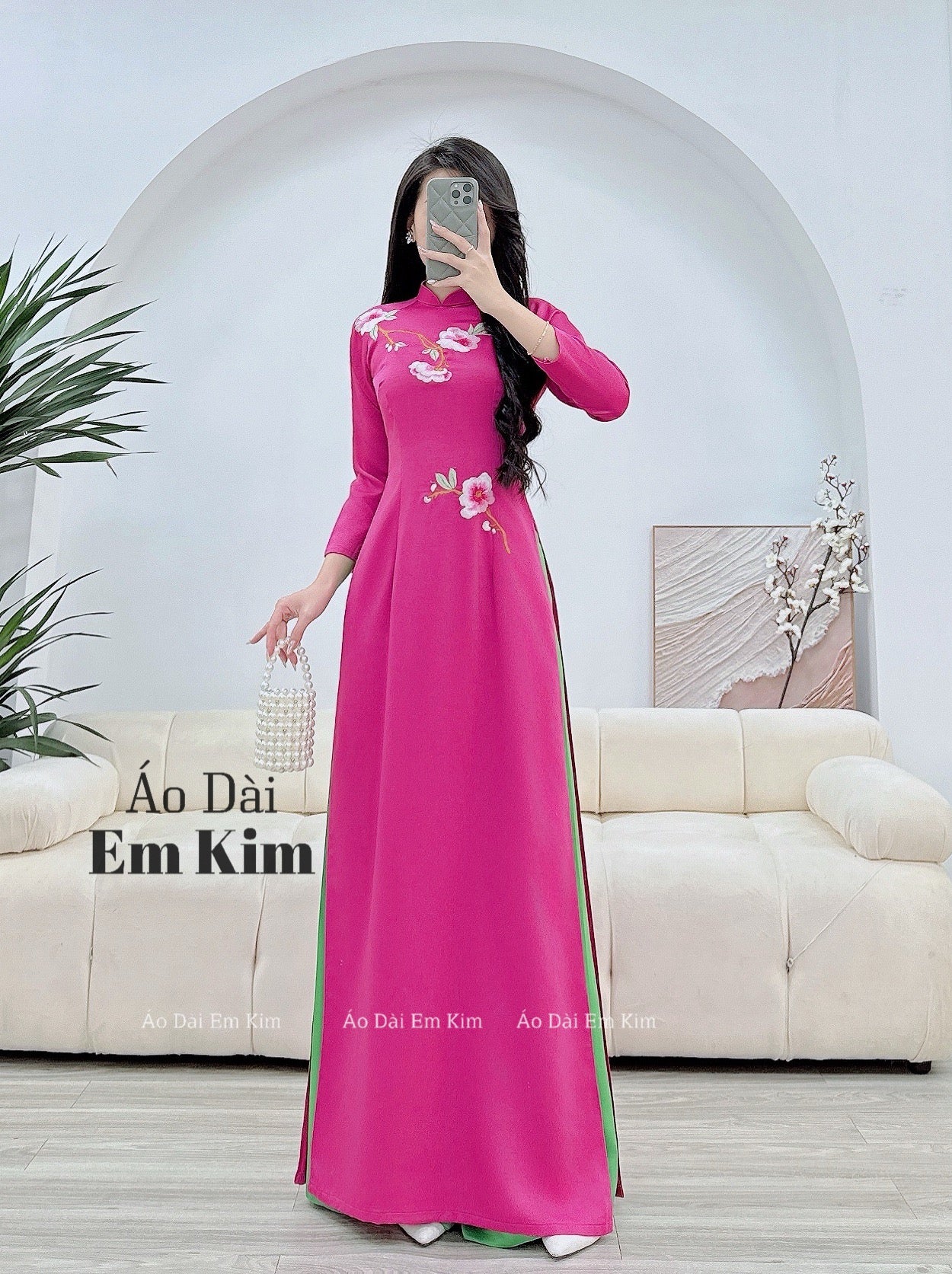 hot pink embroidered dress Spirit of Spring Fuchsia Pink Floral Embroidered Maxi Dress