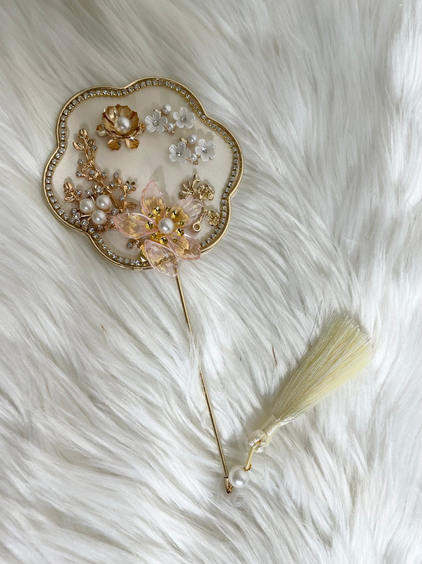 Decorative fan for Ao Dai\ Modern Ao Dai/ Ao Dai for women/ Ao Dai Viet Nam| Lunar New Year|A17