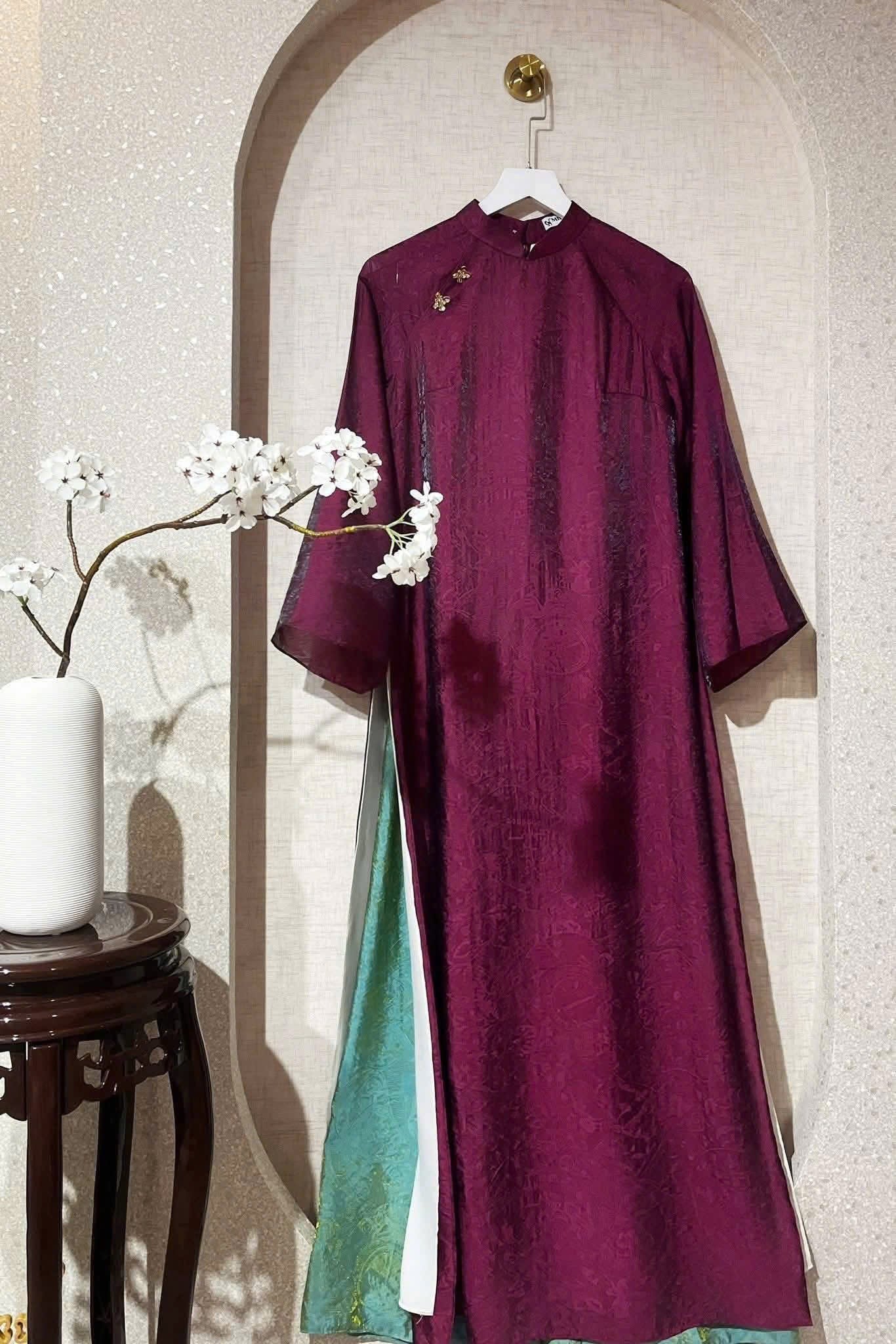 Mommy Daughter purple  matching dress MB82