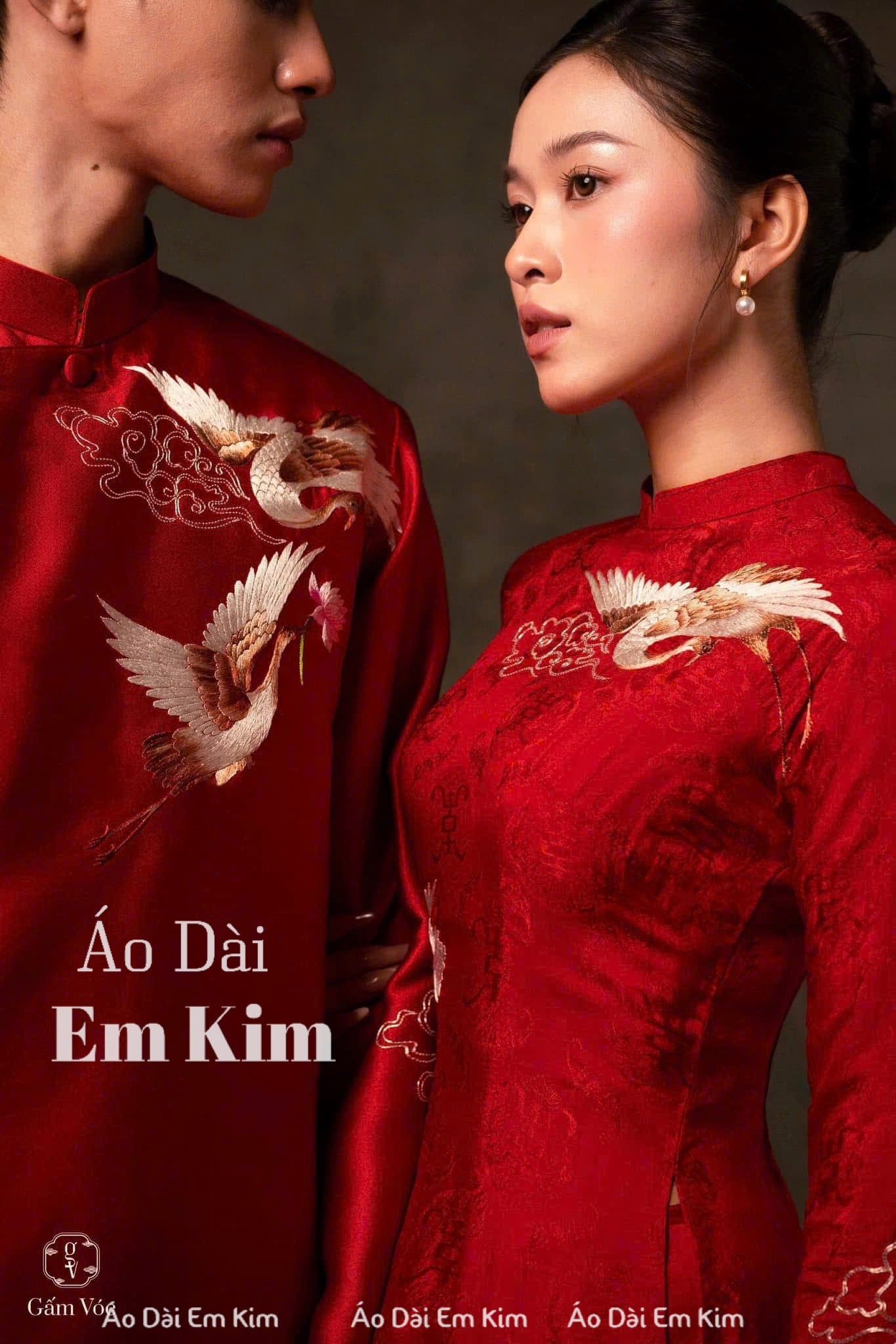 Red FAMILY ÁO DÀI |GD60