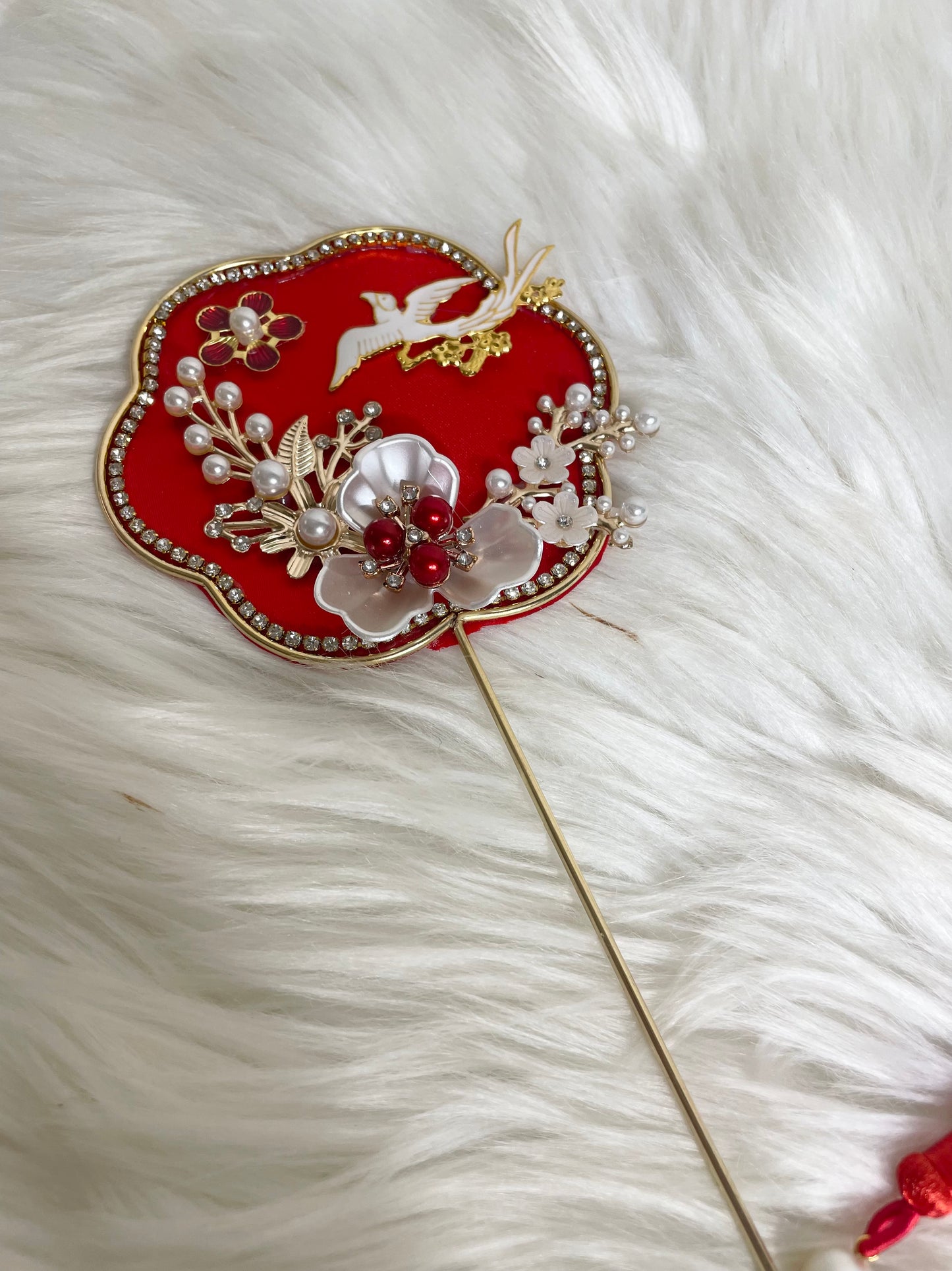 Decorative fan for Ao Dai\ Modern Ao Dai/ Ao Dai for women/ Ao Dai Viet Nam| Lunar New Year|A18