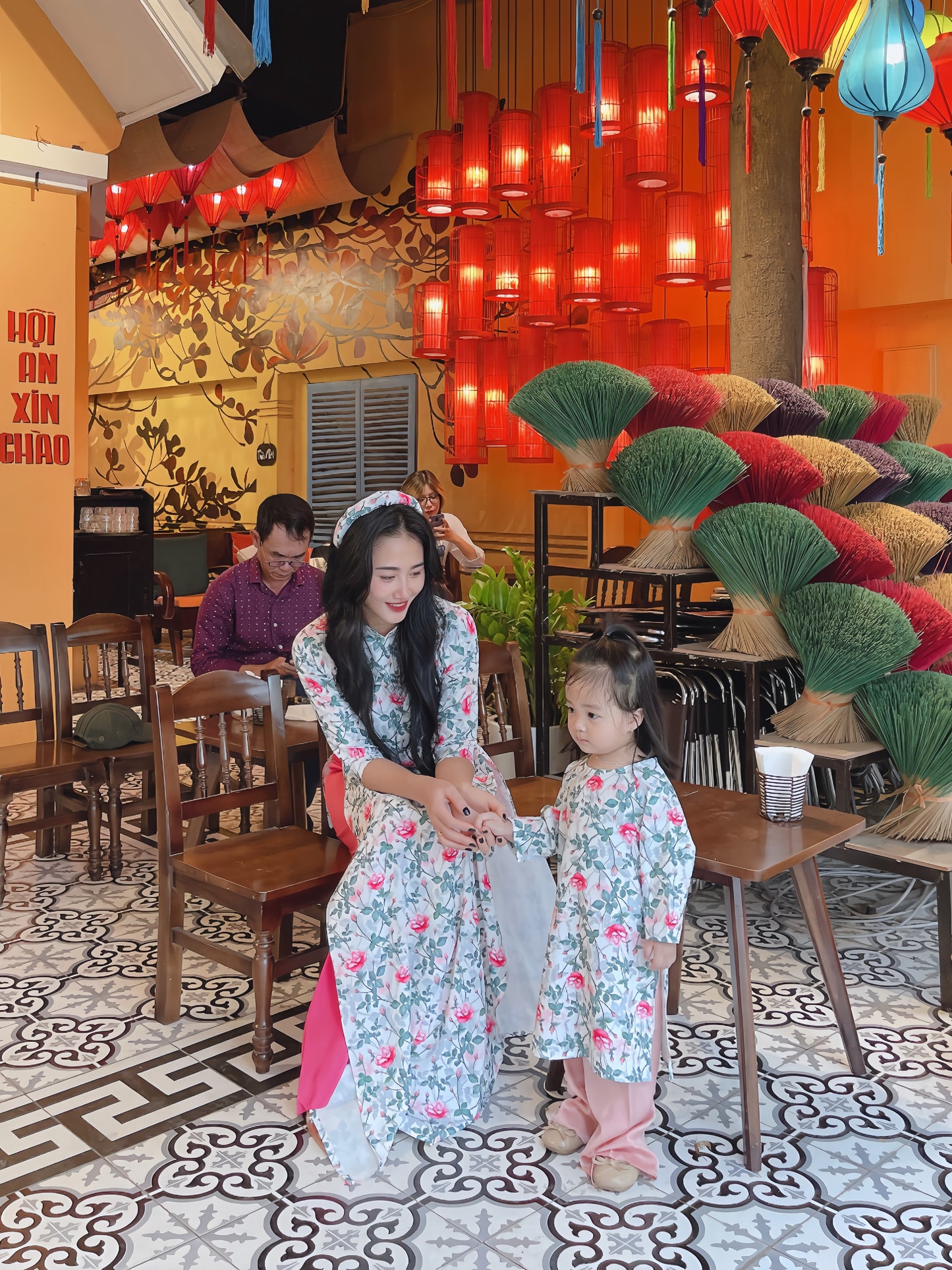 Lụa Mỹ Mommy and Daughter MB31