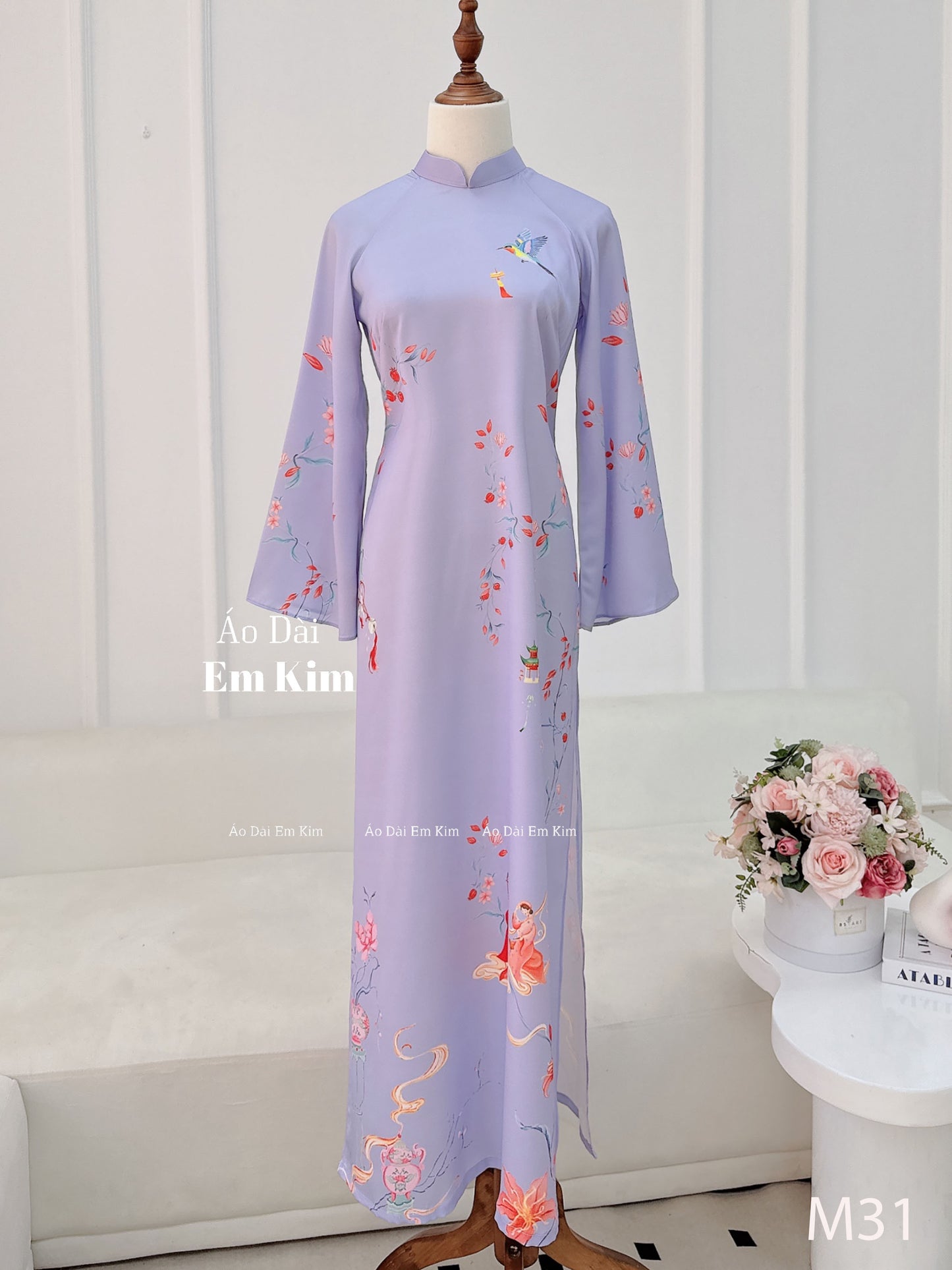 Purple Tet 2026 Ao Dai lua