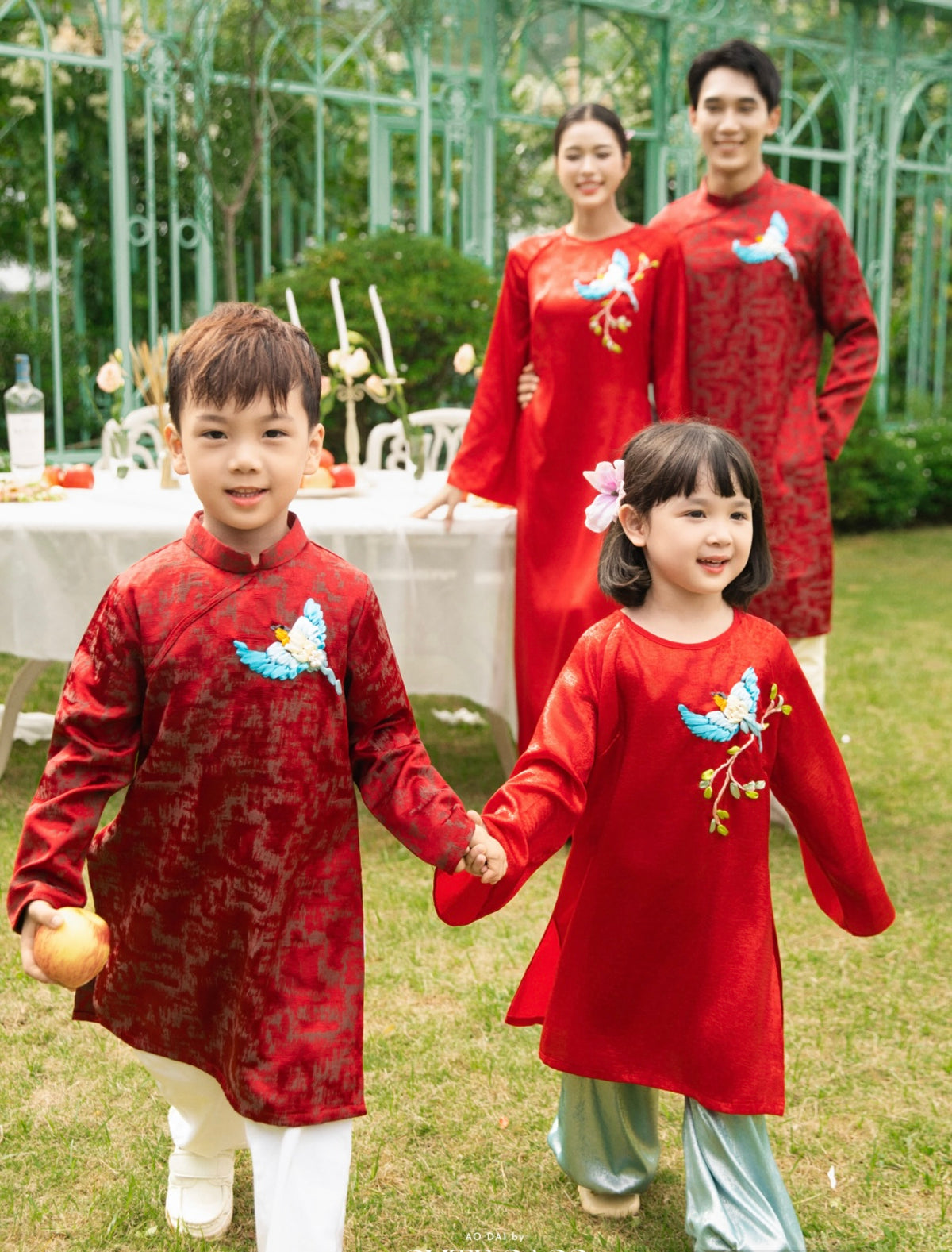 Ao Dai girl Dress