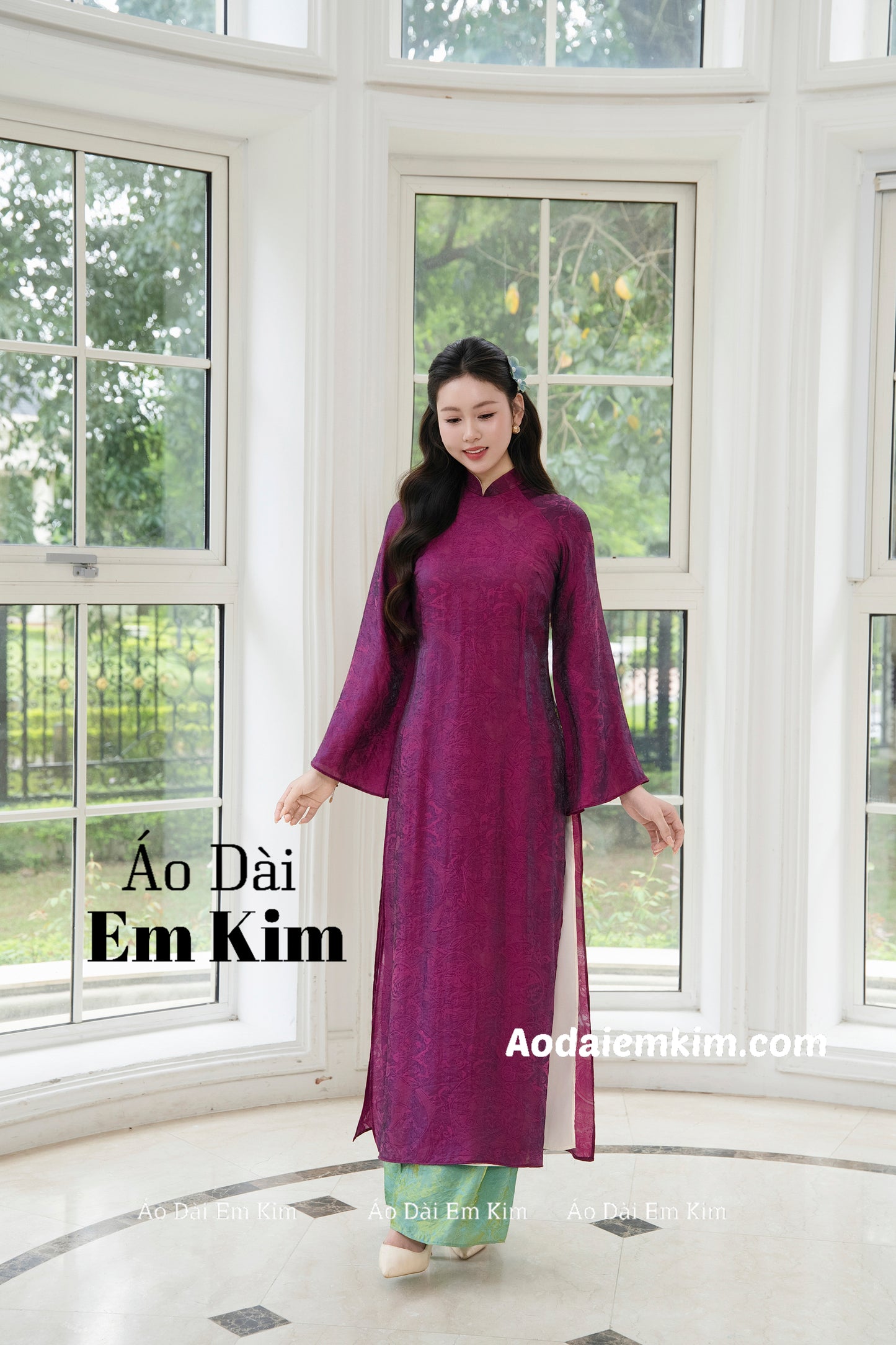 Mommy Daughter purple  matching dress MB82