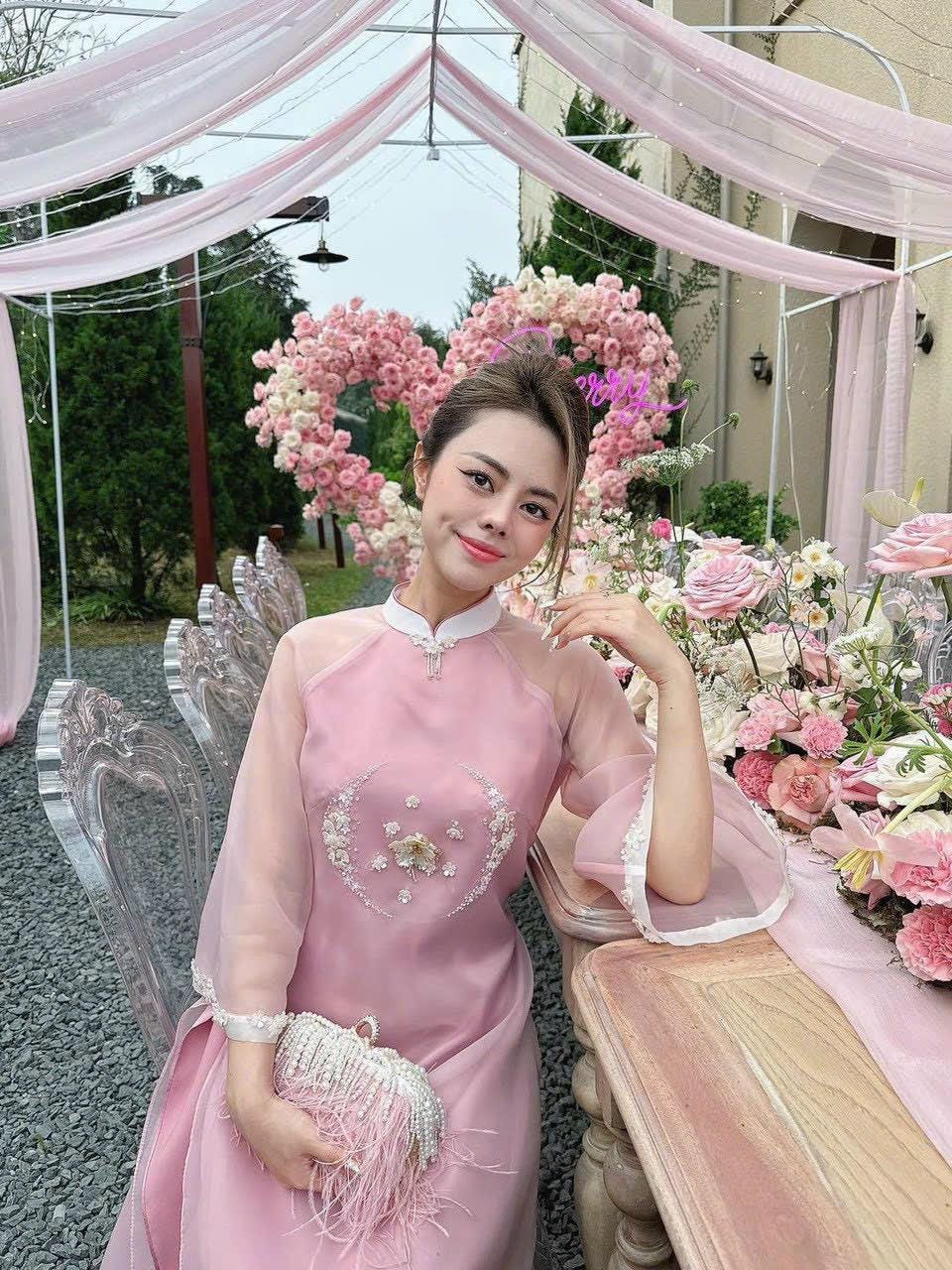 Mommy and me matching ao dai set for women and girl| modern organza silk double layers | | Lunar New Year| MB44