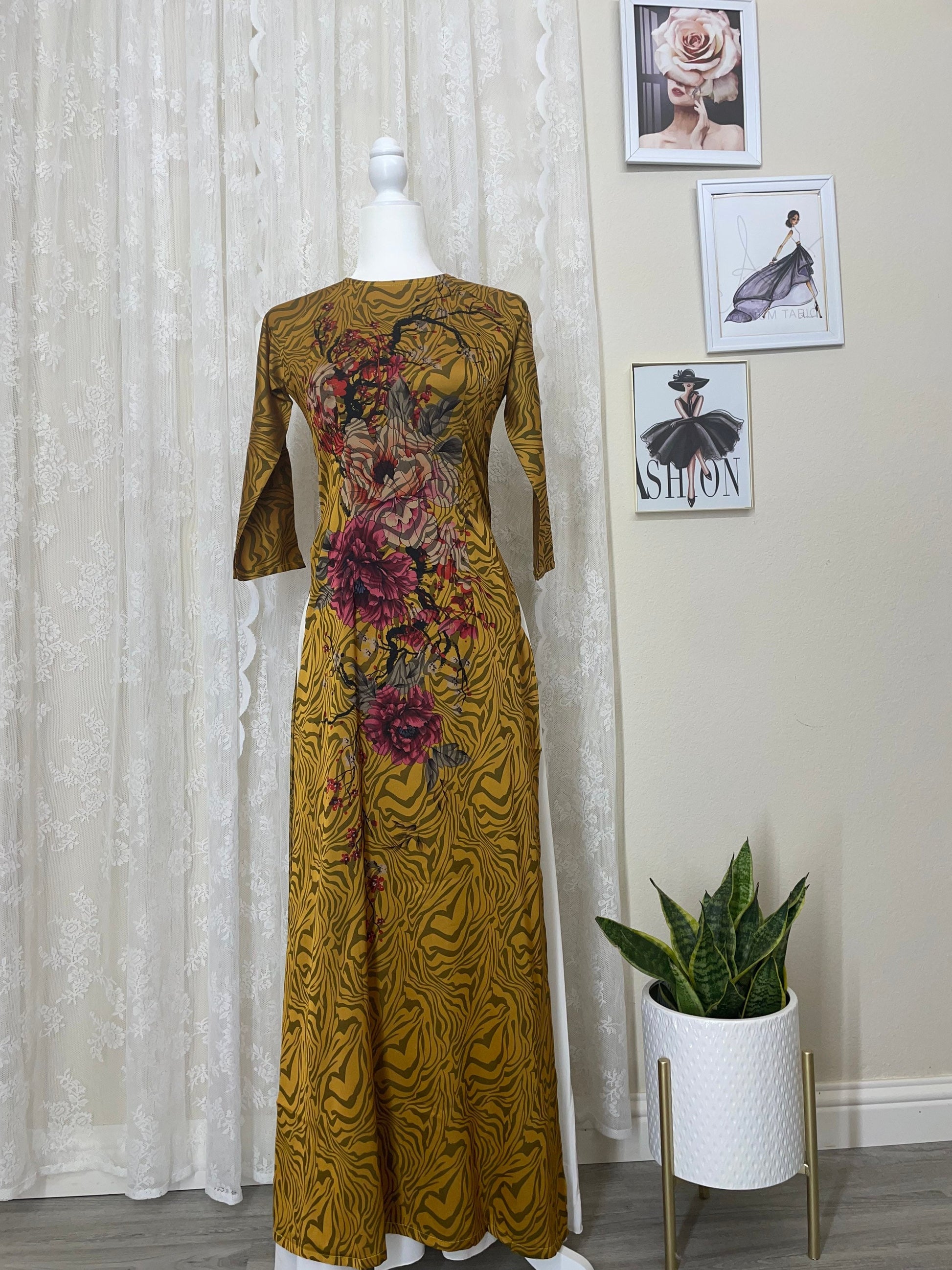 thai silk dress design Handmade Thai Dress: Sabai & Sinh Outfit for Weddings