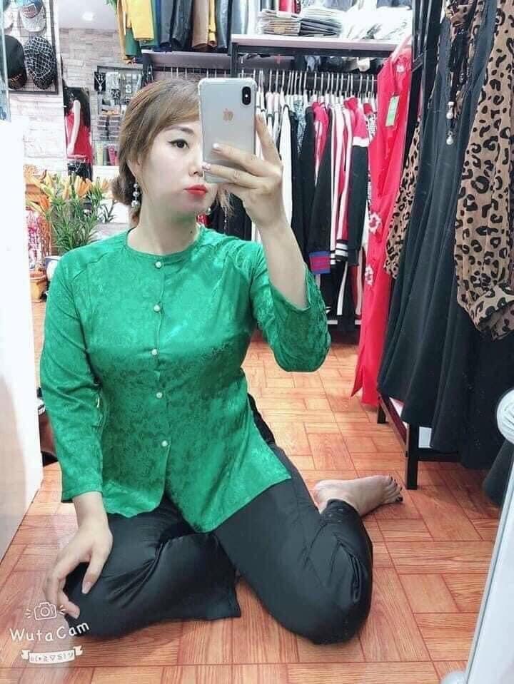 Ao Ba Ba, Vietnamese Ao Ba Ba, Vietnamese traditional dress, Southen Vietnamese shirt\BB11